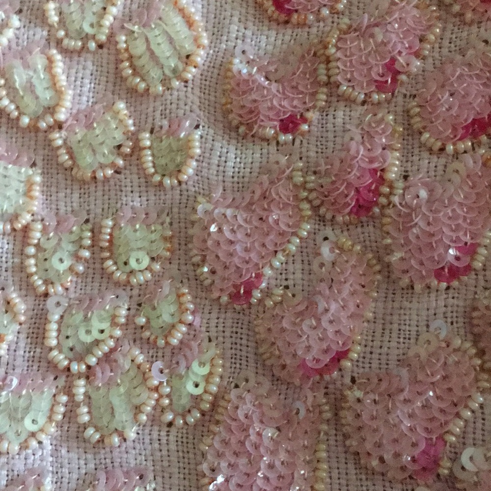 🎁HOSTPICK🎁Valentino Linen & Beaded Cocktail Dress - Picture 4 of 8